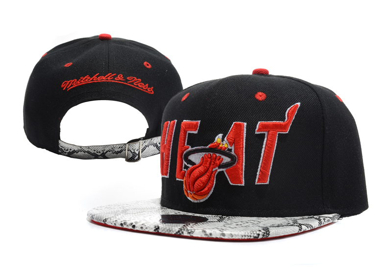 NBA Miami Heat Strap Back Hat NU06